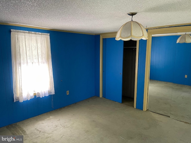 10037 Main St, Berlin, MD 21811 - carpeted spare room with a textured ceiling