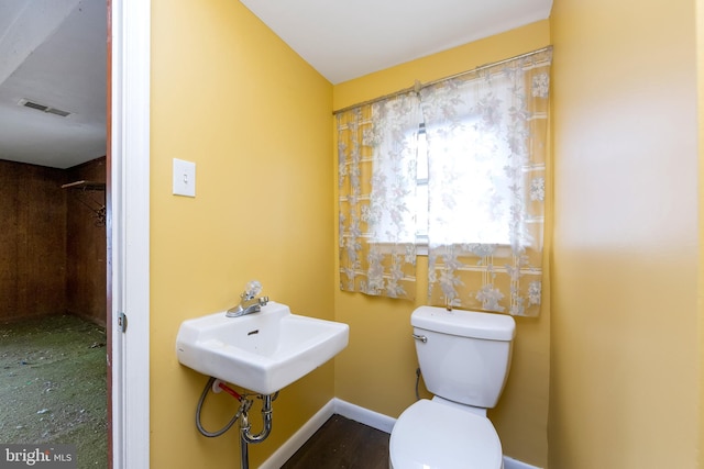 bathroom with toilet