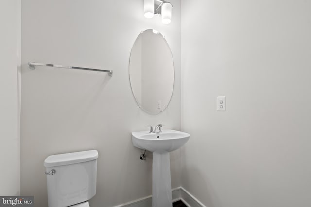 bathroom with toilet