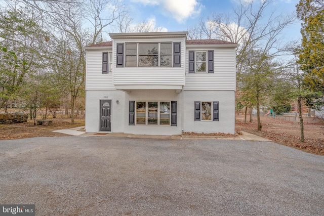 view of front of house