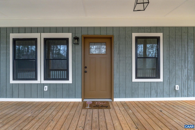 view of property entrance