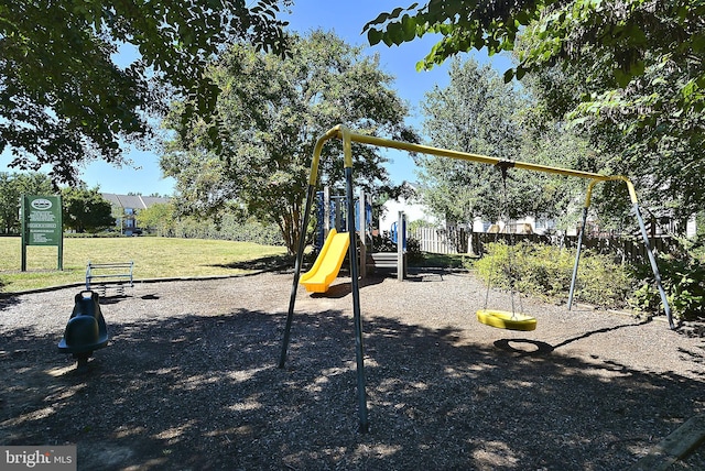 view of playground