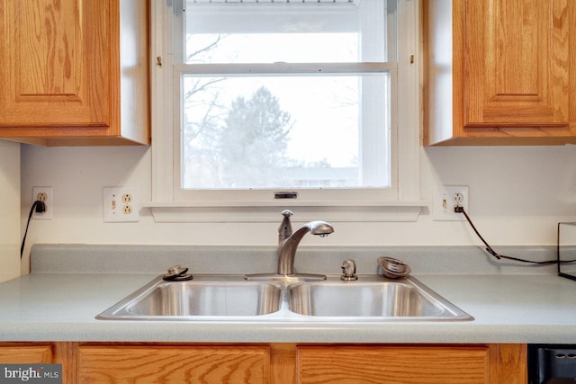 kitchen featuring sink