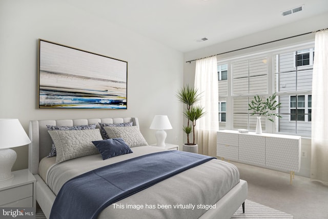 bedroom featuring carpet floors