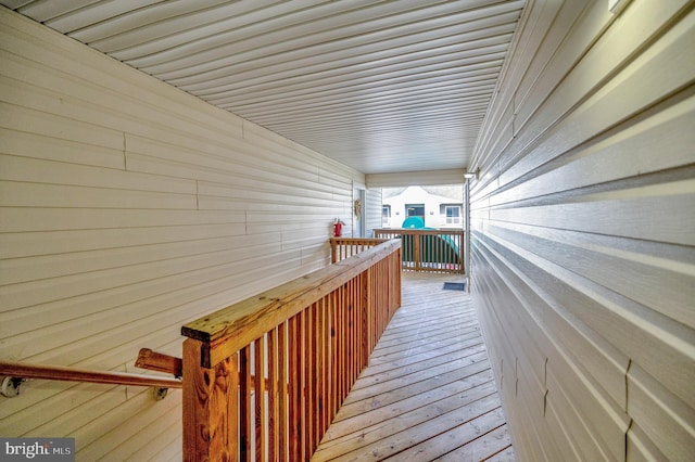 view of hallway