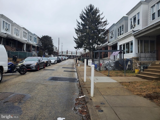 view of street