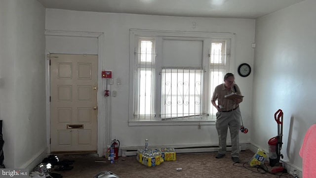 view of foyer entrance