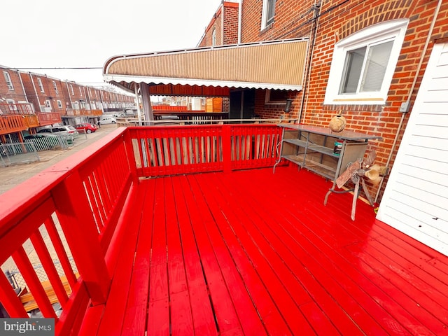 view of deck