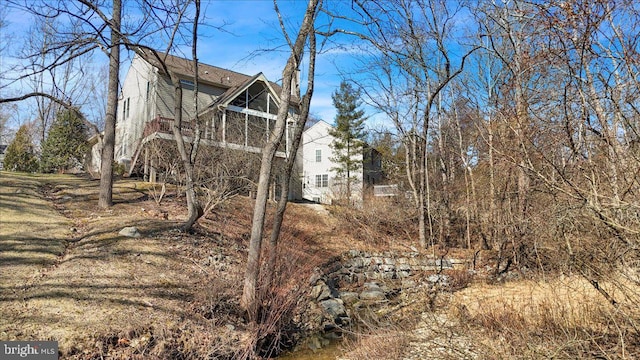 view of home's exterior