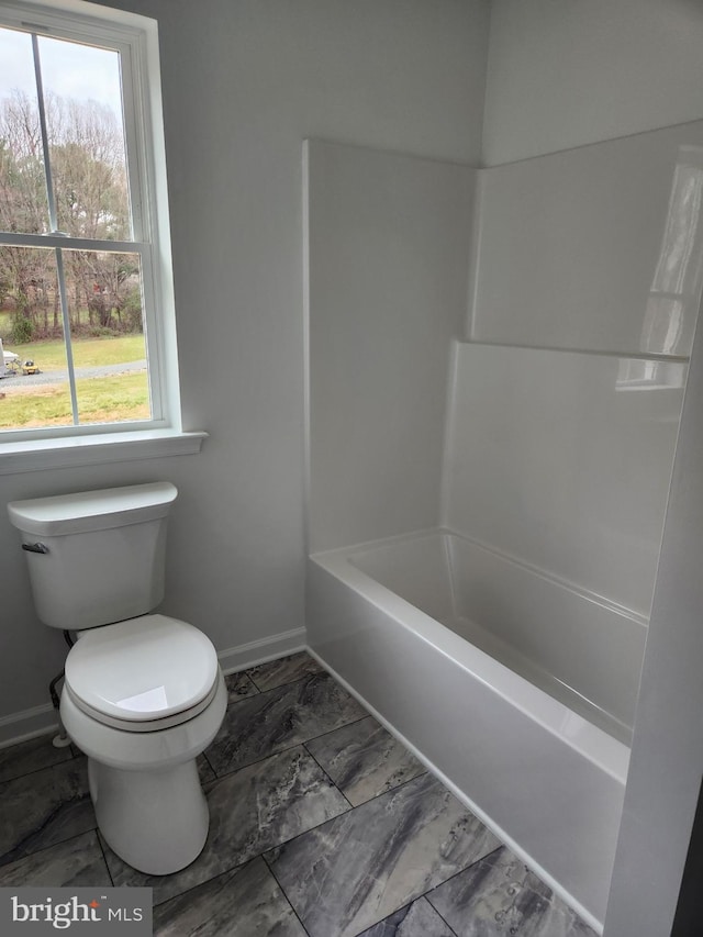 bathroom featuring toilet