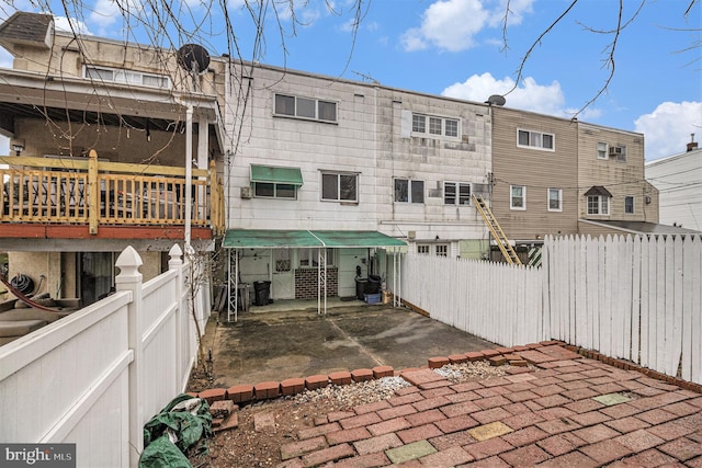 exterior space with a patio area