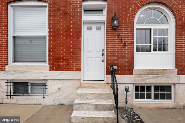 view of entrance to property