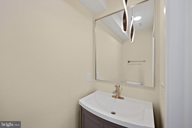 718 Collington Ave, Baltimore, MD 21205 - bathroom with vanity and toilet
