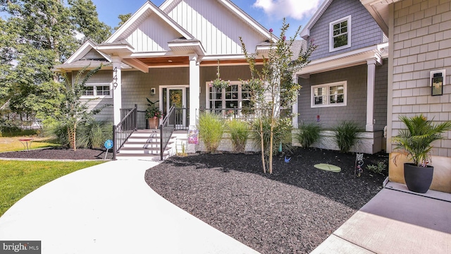 view of craftsman house