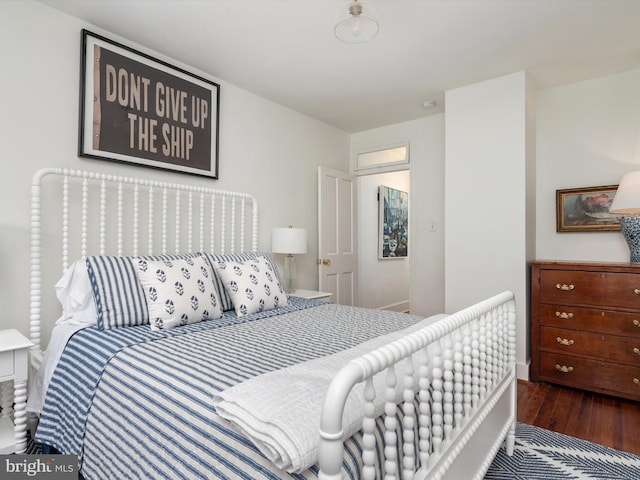 143 Market St, Annapolis, MD 21401 - bedroom with hardwood / wood-style floors