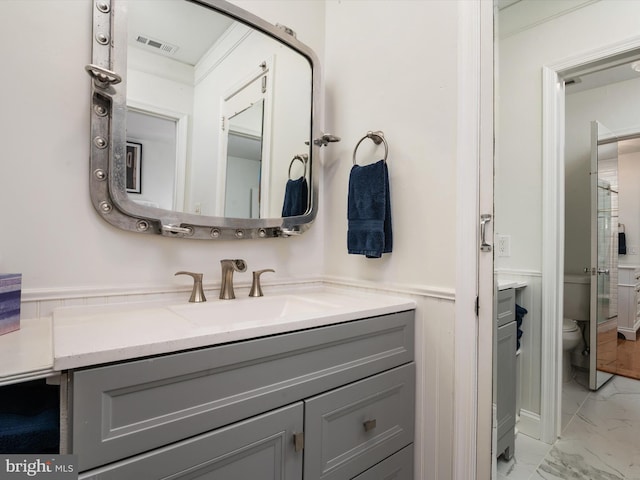 143 Market St, Annapolis, MD 21401 - bathroom with vanity and toilet