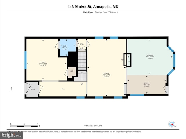 143 Market St, Annapolis, MD 21401 - plan
