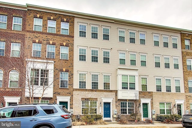 view of townhome / multi-family property