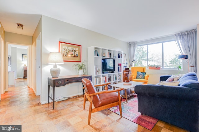 view of living room