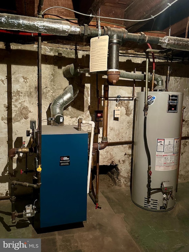 utilities with gas water heater