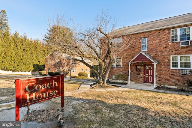 multi unit property featuring brick siding