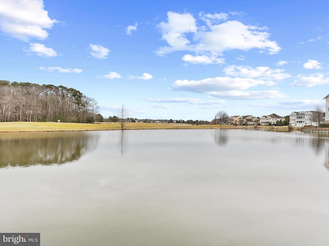 property view of water