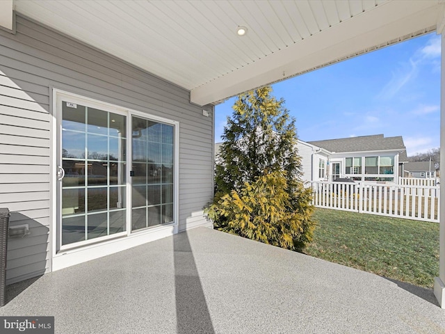 view of patio / terrace