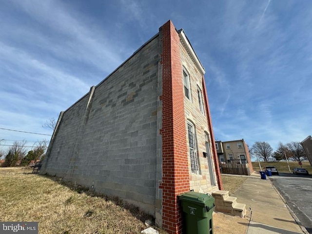 view of home's exterior