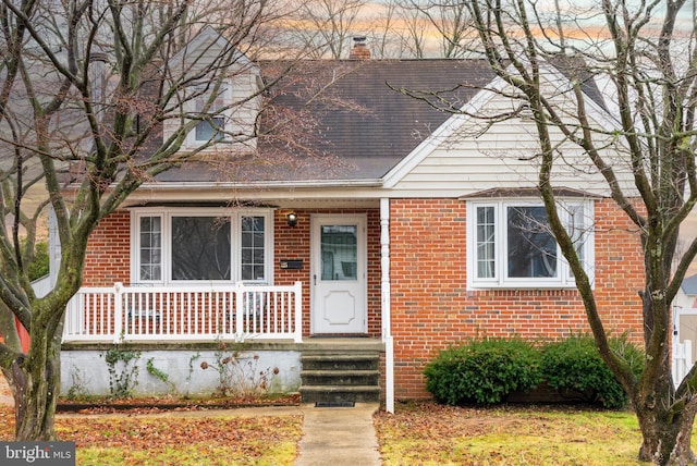 view of front of house