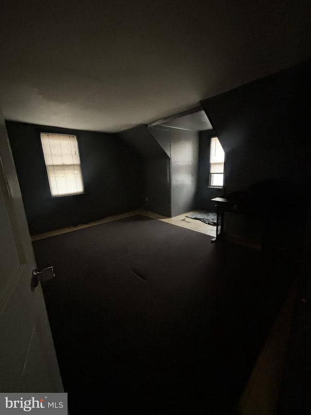 view of bonus room