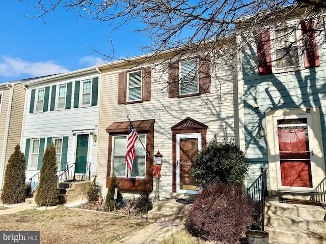 view of townhome / multi-family property