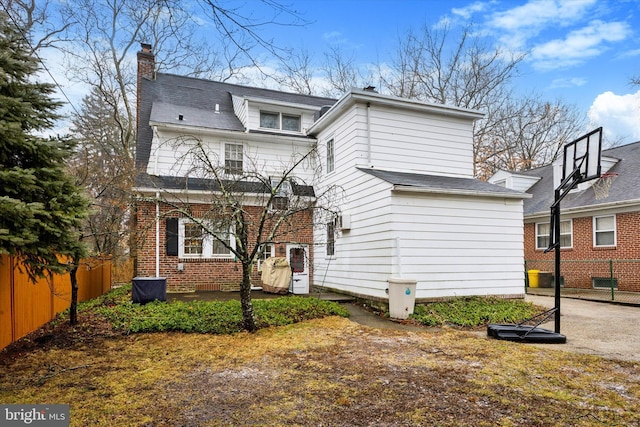 view of rear view of house