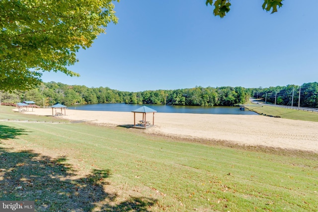 12452 White Horse Rd, Lusby, MD 20657 - property view of water with a wooded view