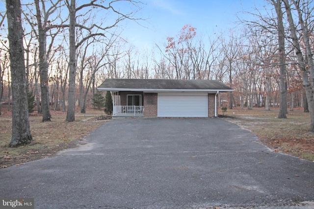 exterior space featuring covered porch