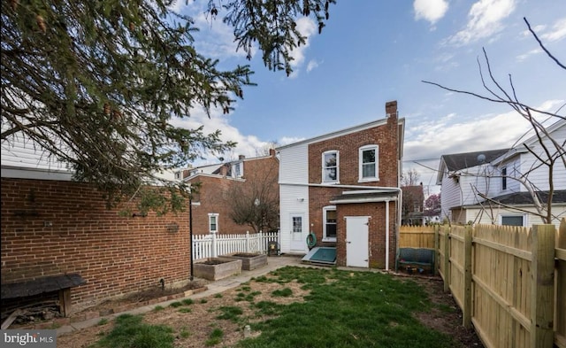 view of rear view of house