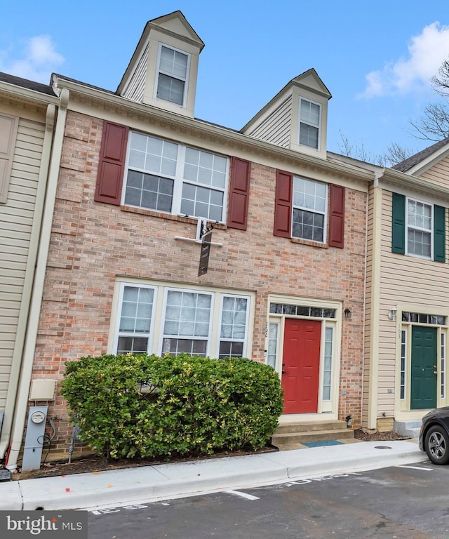 view of townhome / multi-family property