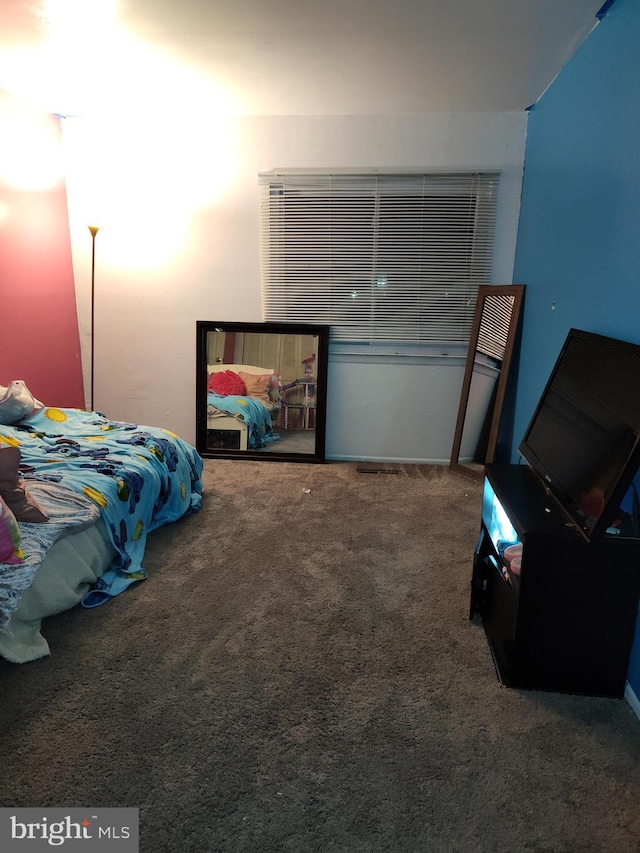 bedroom featuring carpet floors