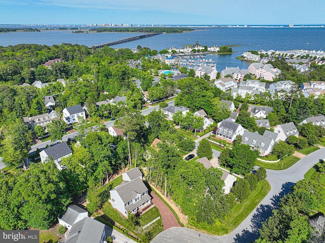 1404 N Chase St, Ocean Pines, MD 21811 - view of property location with a large body of water and nearby suburban area