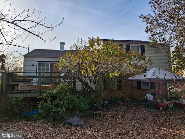 view of rear view of house