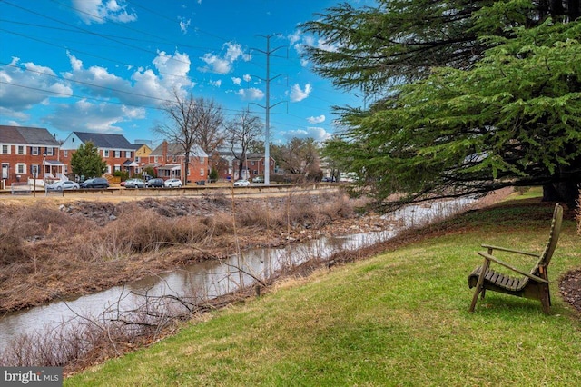 property view of water