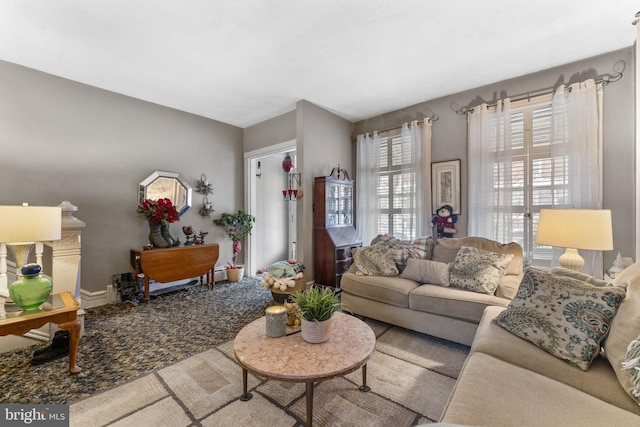 view of living room