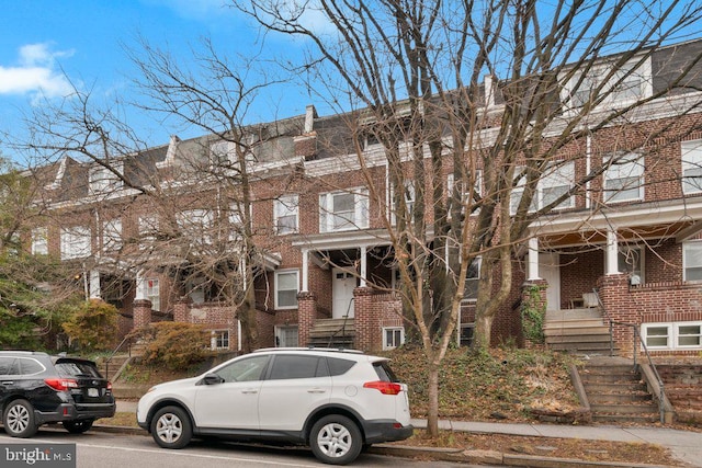 view of townhome / multi-family property