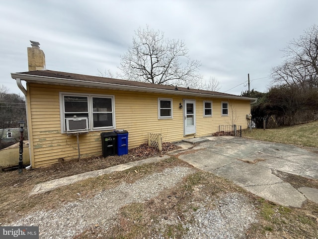 back of house featuring a patio