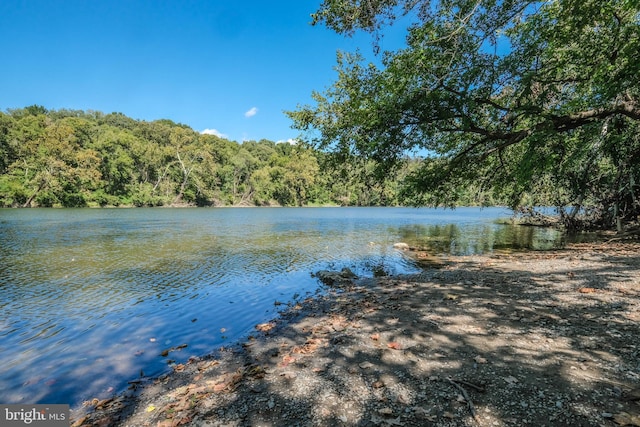 property view of water