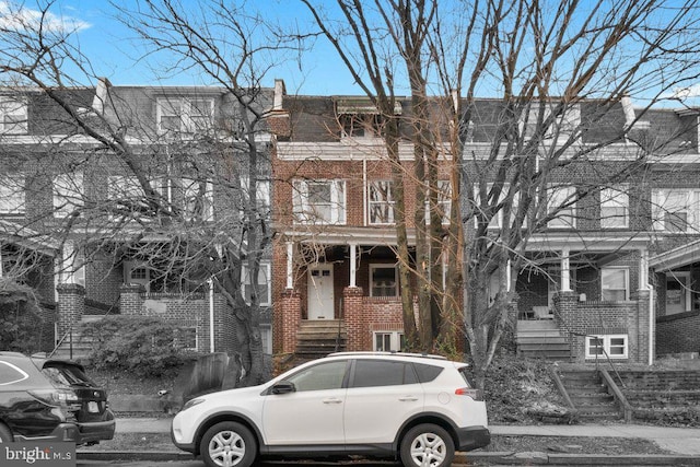 view of townhome / multi-family property