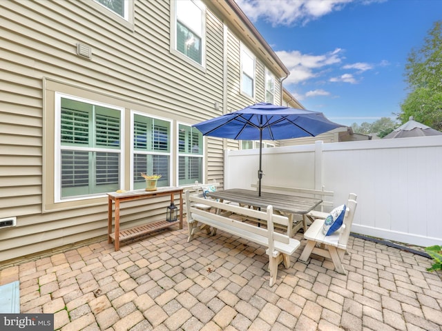 view of patio / terrace