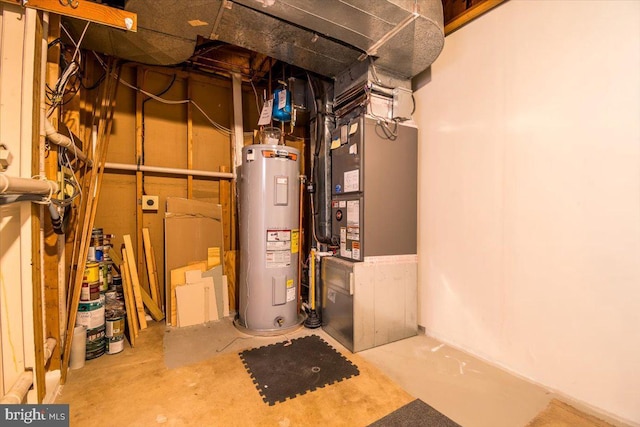 utilities with electric water heater