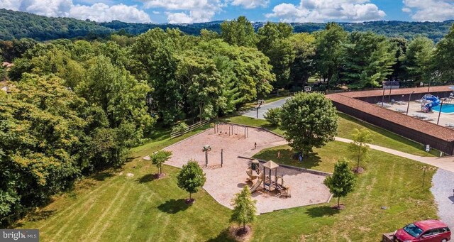 11050 Sanandrew Dr, New Market, MD 21774 - drone / aerial view of a forest and a park