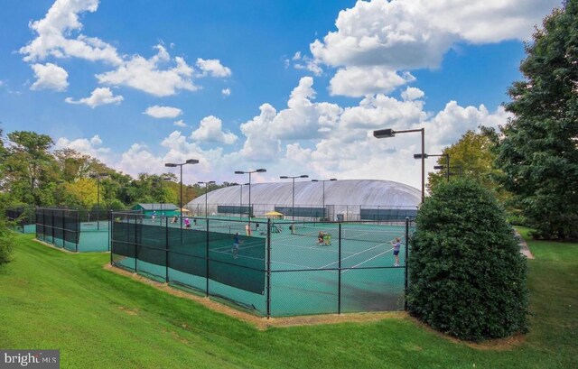 11050 Sanandrew Dr, New Market, MD 21774 - view of tennis court