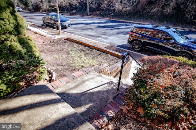 view of street featuring sidewalks